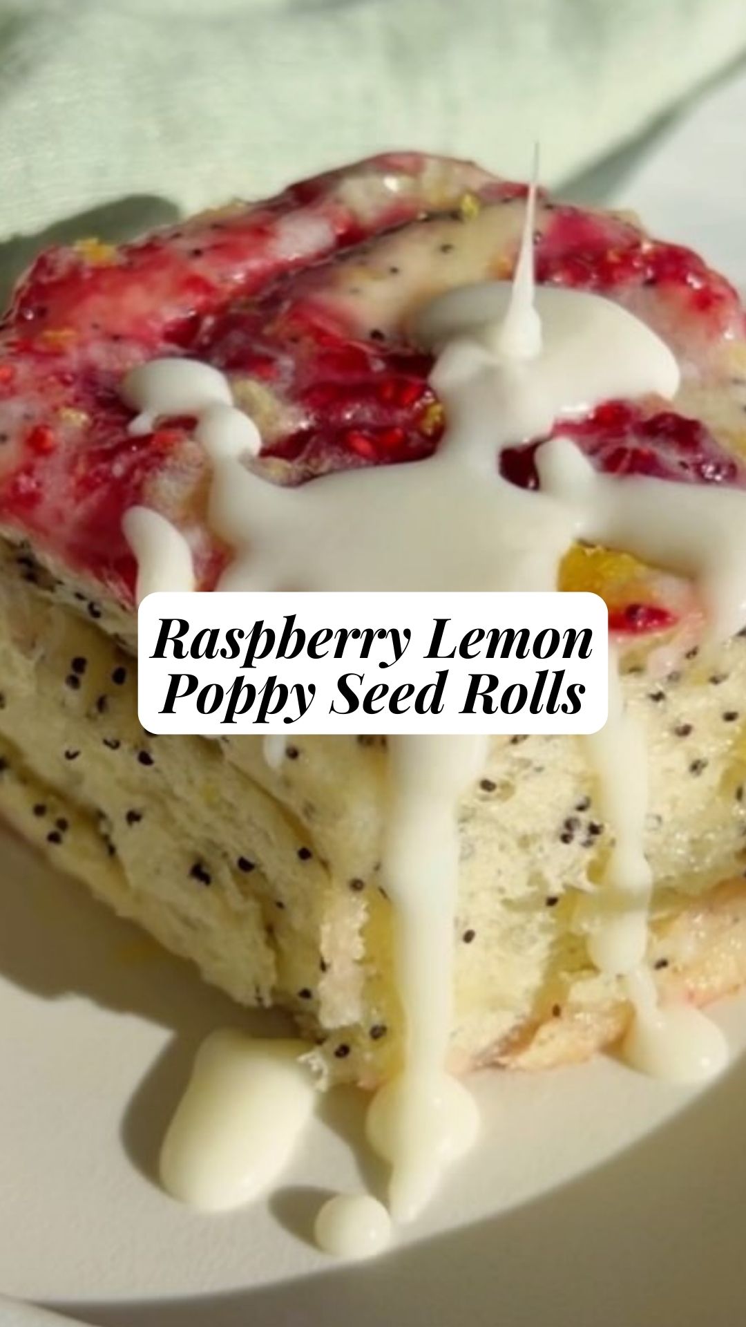Raspberry Lemon Poppy Seed Rolls: Your Bright New Breakfast Twist